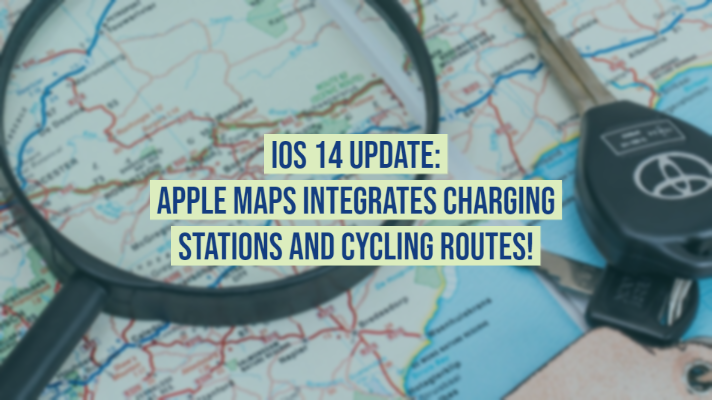 Apple Maps Charging Stations and Cycling Routes! - Fleet Evolution, Tamworth