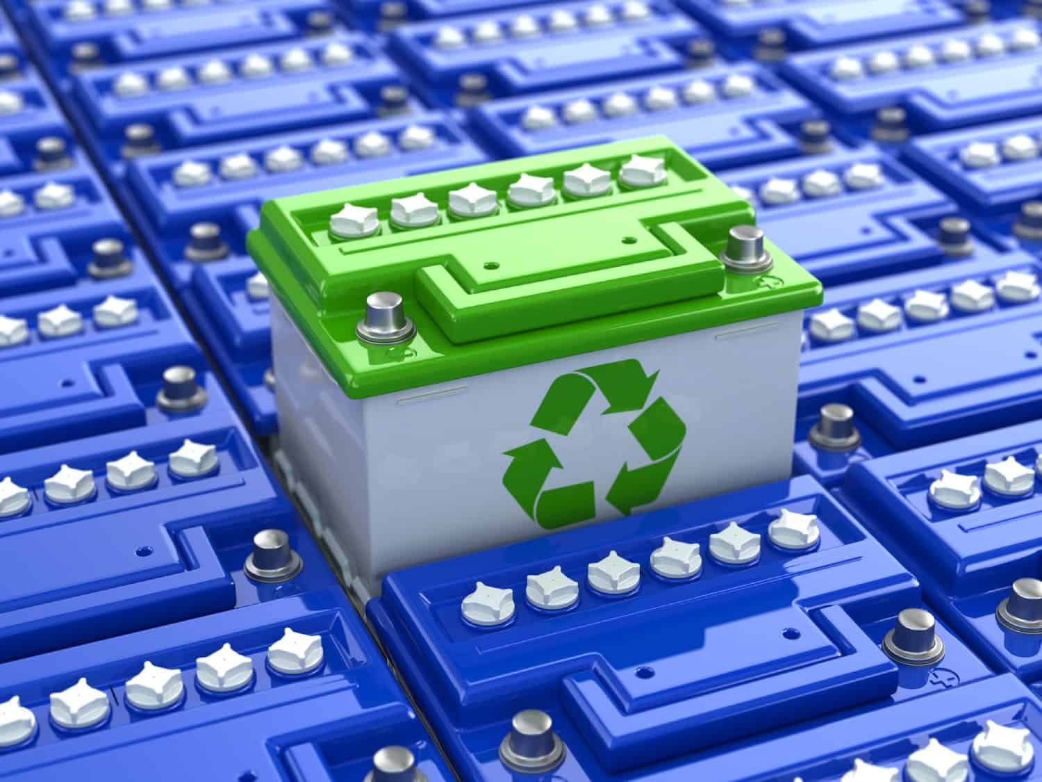 Recycle electric car battery
